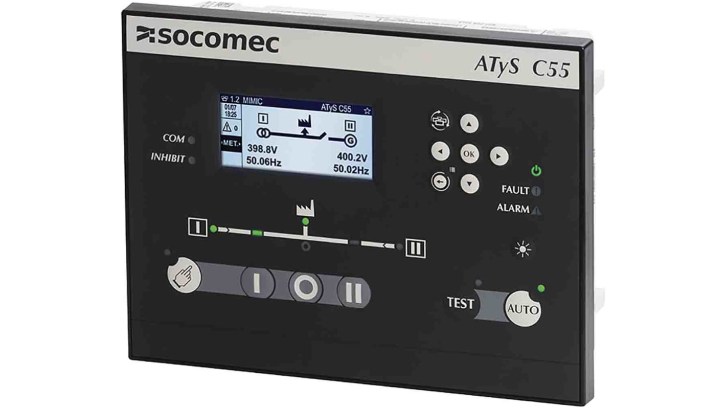 Rs-Online Controller Socomec ATyS C55 ingressi: 6 uscite: 6