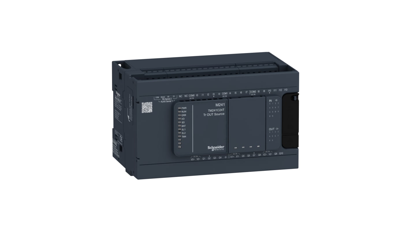 Rs-Online Controllore logico Schneider Electric Modicon M241 ingressi: 24