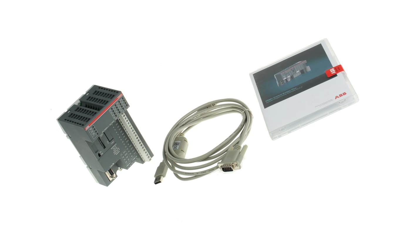 Rs-Online CPU PLC ABB AC500-eC0 ingressi: 490 (328 digitale 162 analogico) uscite: 407 (246 digitale 161 analogico) 24 V c.c