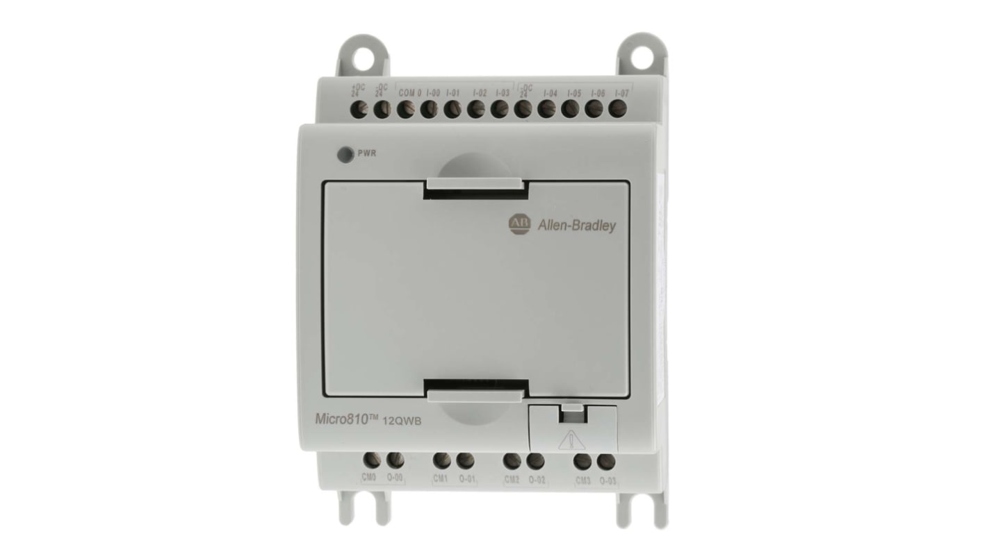 Rs-Online CPU PLC Allen Bradley Micro810 ingressi: 8 uscite: 4 12 I/O 24 V c.c