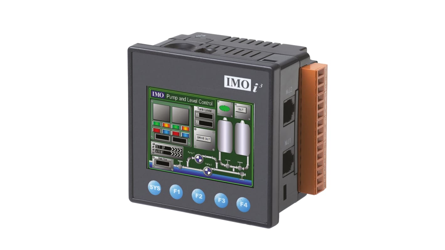 Rs-Online CPU PLC IMO i3C ingressi: 2 (analogico) 24 (digitale) uscite: 16 (Digitali) 2 (ingresso analogico) 24/16
