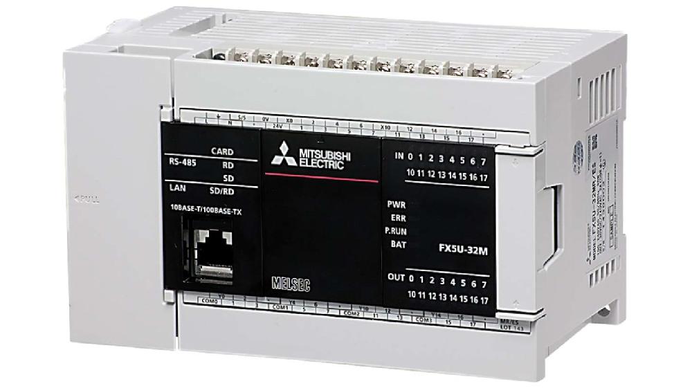 Rs-Online CPU PLC Mitsubishi Electric FX5U ingressi: 16 uscite: 16 32 I/O 100 → 240 V c.a