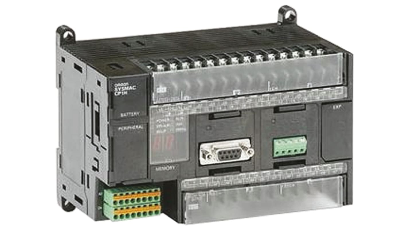 Rs-Online CPU PLC Omron CP1H ingressi: 24 (fino → 24 c.c. fino → 4 analogici) uscite: 16 (fino → 16