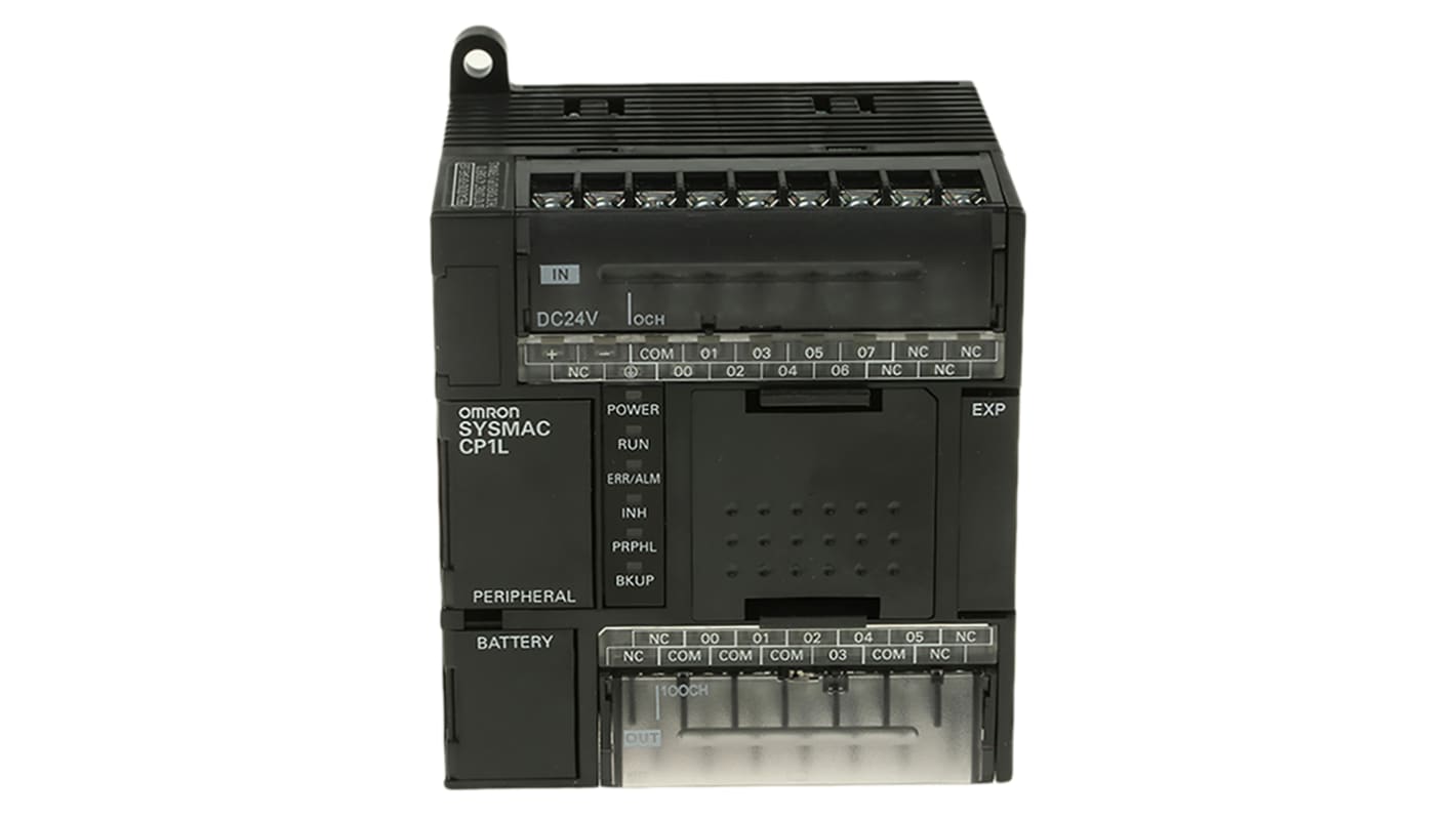 Rs-Online CPU PLC Omron CP1L ingressi: 8 (cc) uscite: 6 (Transistor) 14 I/O 20 4 → 26 4 V c.c