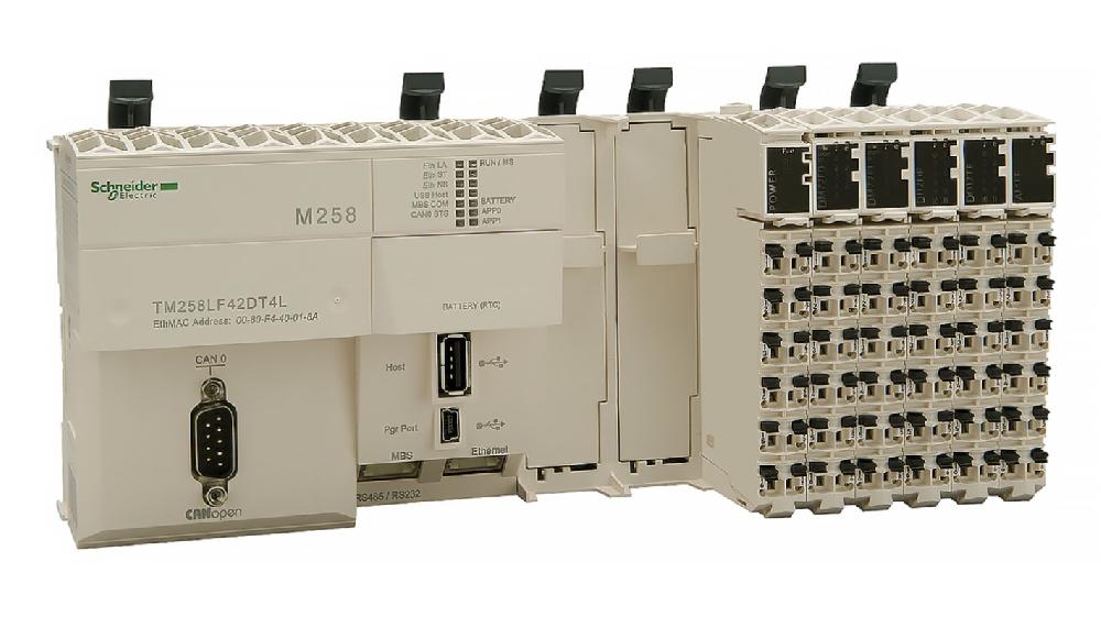 Rs-Online CPU PLC Schneider Electric Modicon M258 ingressi: 26 uscite: 16 24 V c.c