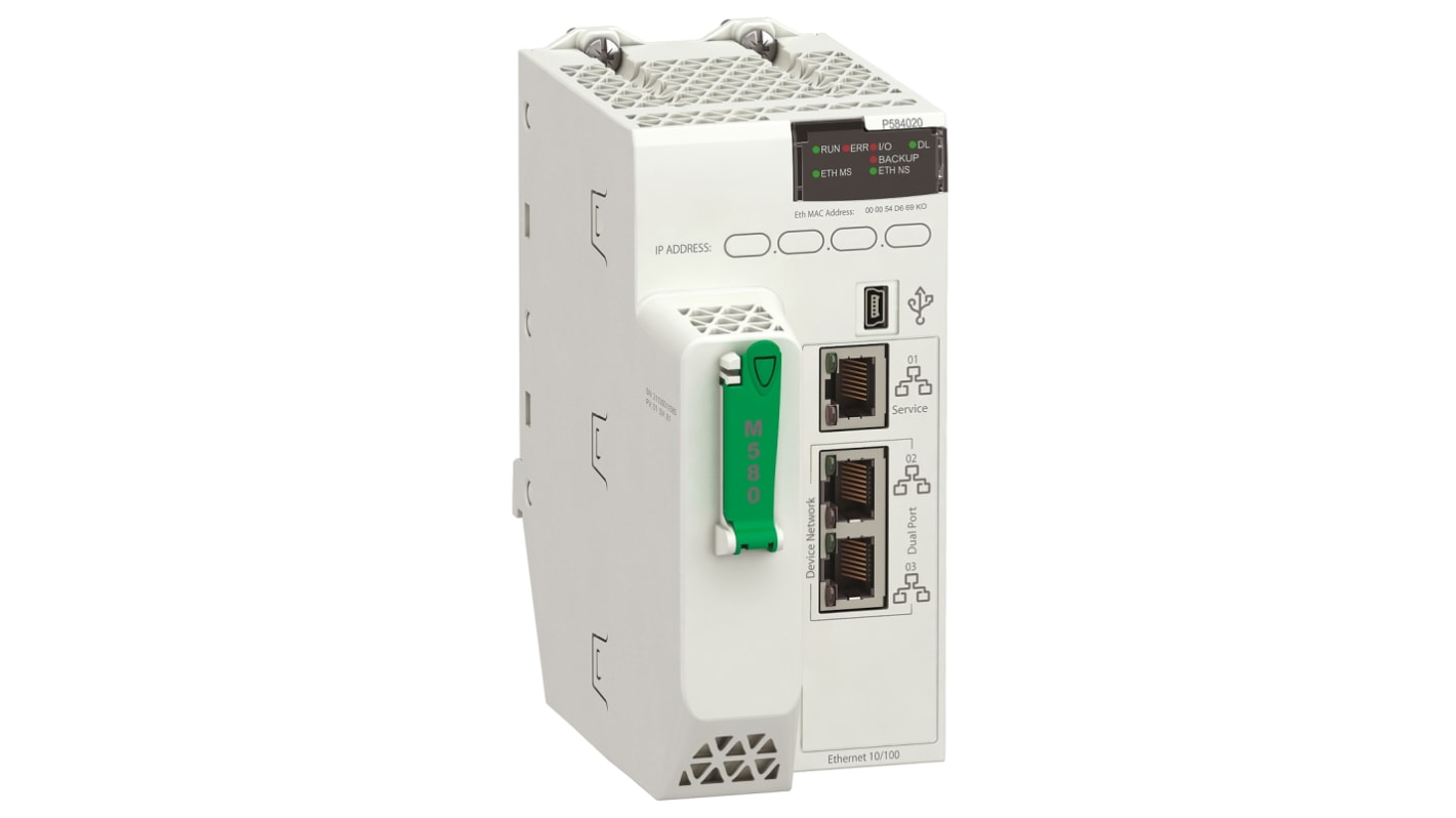Rs-Online CPU PLC Schneider Electric Modicon M580 4096 I/O 24 V c.c