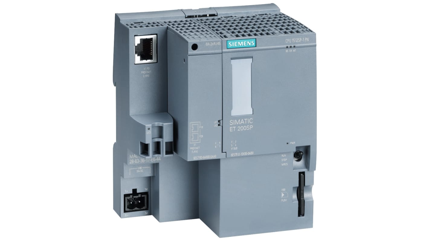 Rs-Online CPU PLC Siemens SIMATIC DP ingressi: 20 uscite: 20 24 V c.c