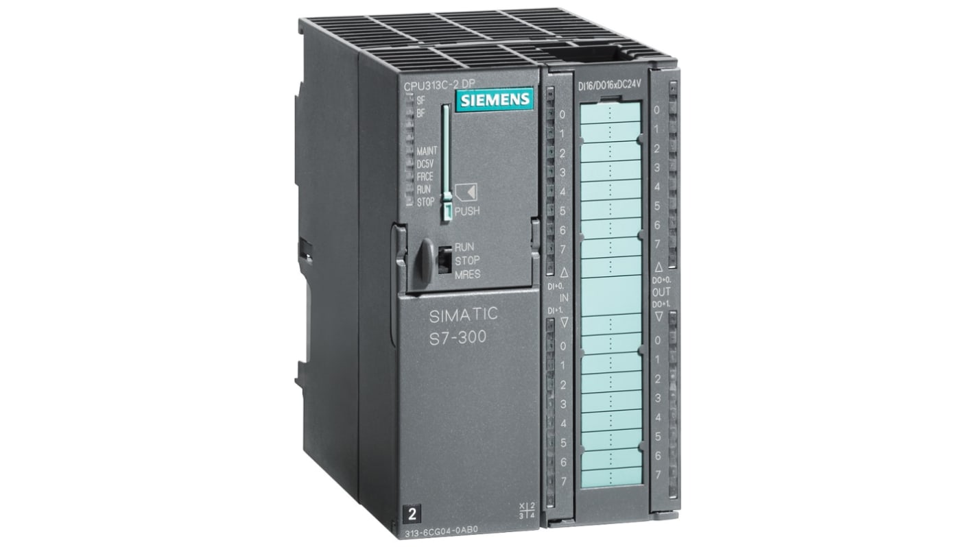 Rs-Online CPU PLC Siemens SIMATIC S7-300 ingressi: 16 uscite: 16 digitale