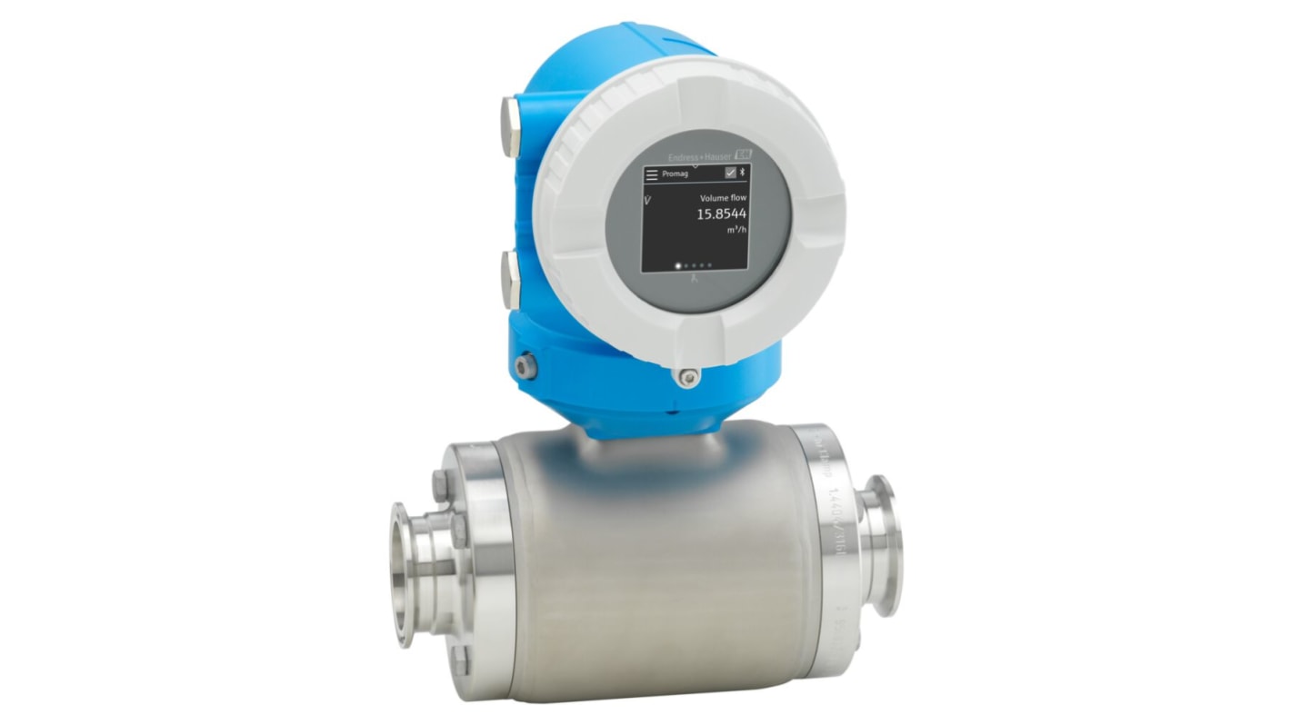 Rs-Online Flussometro Endress+Hauser Per Liquidi Flusso 0 06 Dm³/min → 600 M³/h