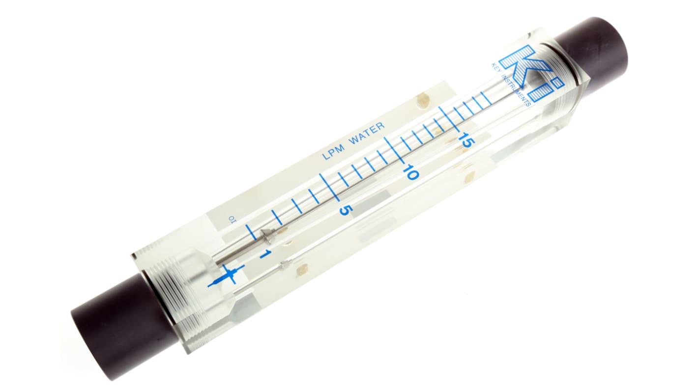 Rs-Online Flussometro Key Instruments per Liquidi flusso 1 l/min → 19 l/min