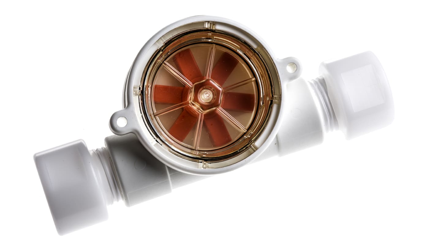 Rs-Online Indicatore di flusso Gems Sensors per Liquidi flusso 15 l/min → 75 l/min