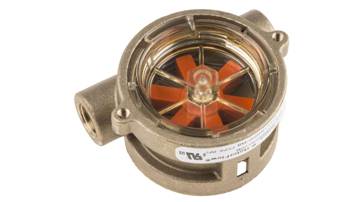 Rs-Online Indicatore di flusso Gems Sensors per Liquidi flusso 2 l/min → 20 l/min