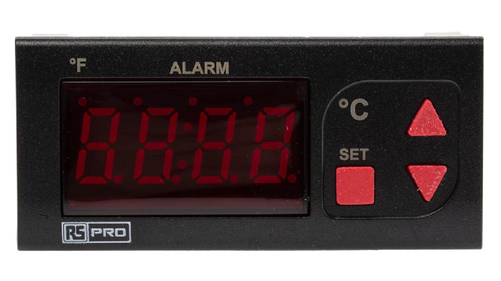 Rs-Online Indicatore di temperatura RS PRO 24 V ca/cc 77 x 35mm