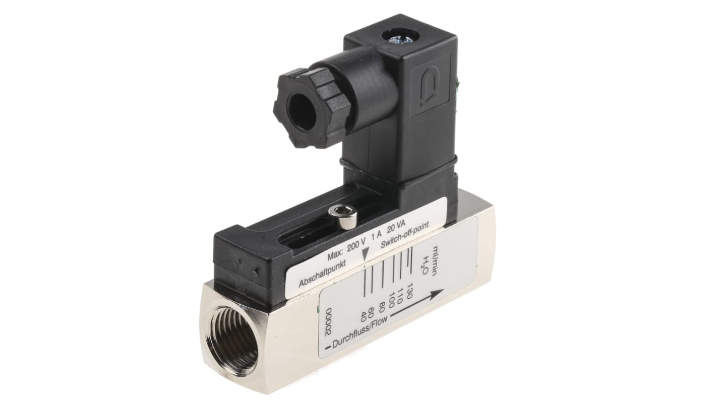 Rs-Online Interruttore di flusso RS PRO per Liquidi flusso 0 04 l/min → 0 13 L/min