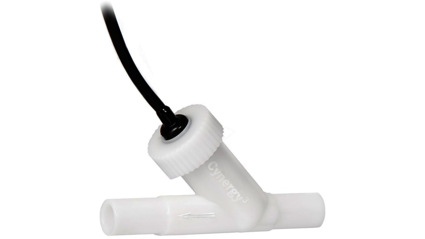 Rs-Online Interruttore di flusso Sensata Cynergy3 per Liquidi flusso 0 08 l/min → 0 53 l/min