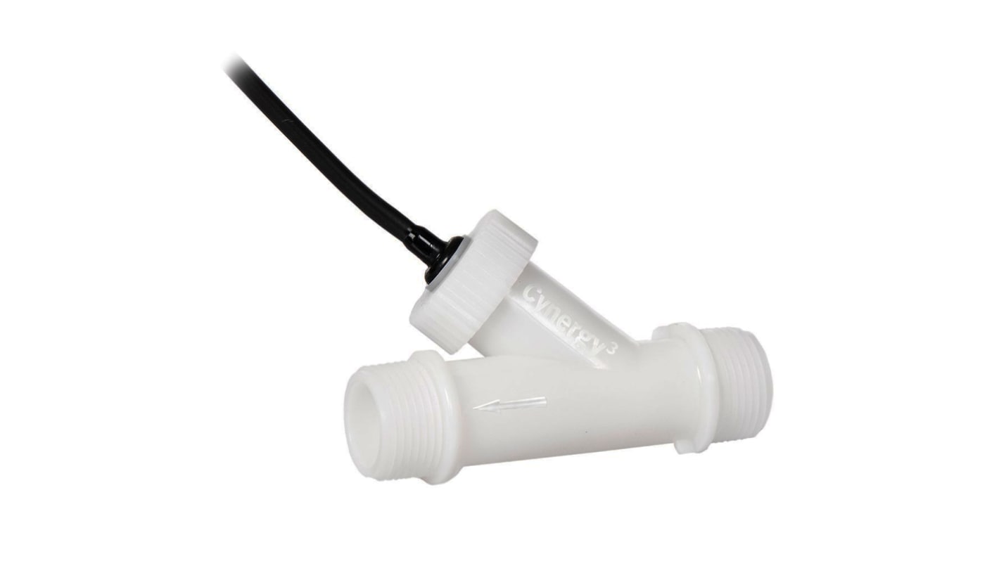 Rs-Online Interruttore Di Flusso Sensata Cynergy3 Per Liquidi Flusso 0 2 L/min → 0 47 L/min