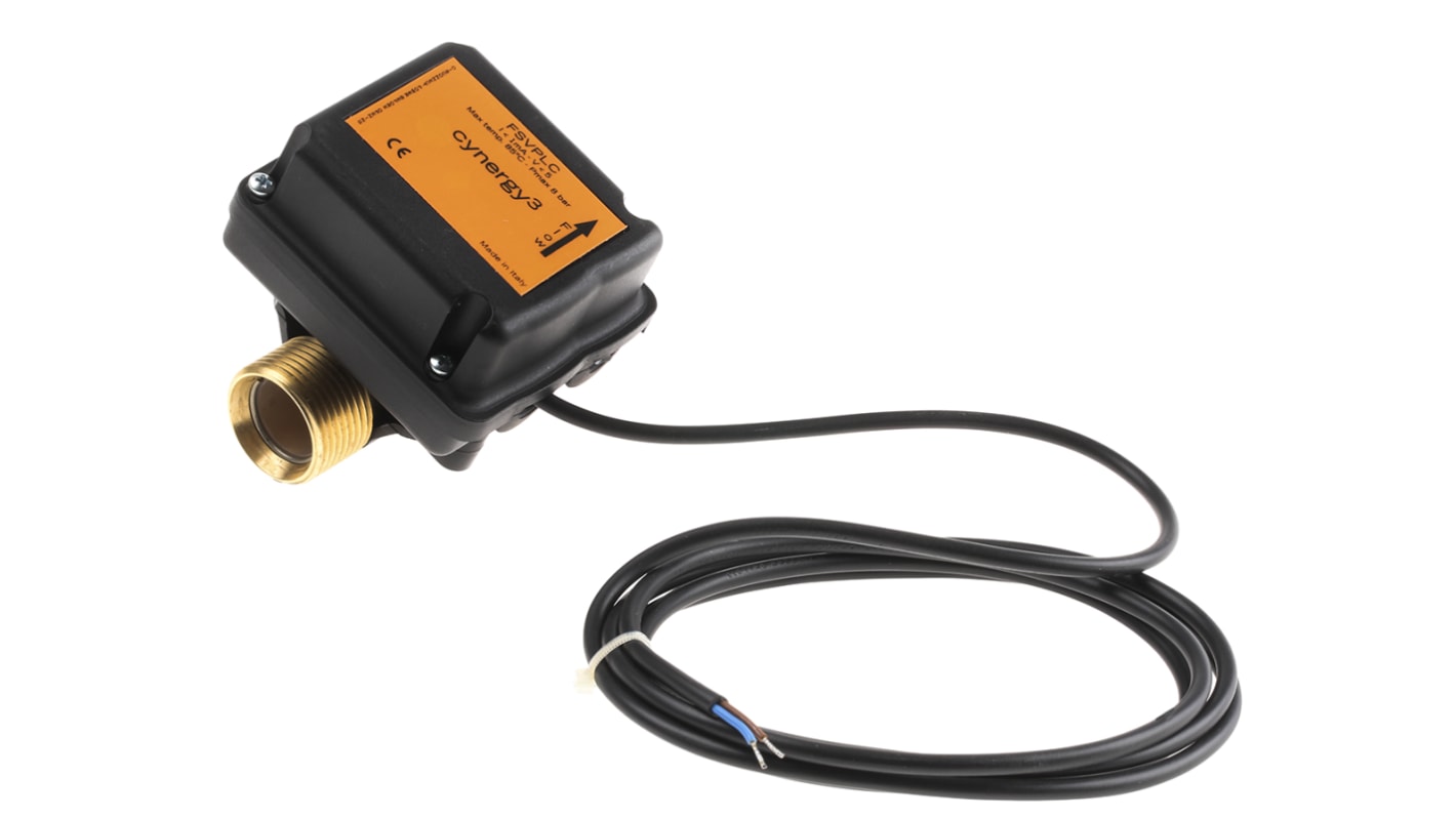 Rs-Online Interruttore di flusso Sensata Cynergy3 per Liquidi flusso 3 l/min → 80 L/min