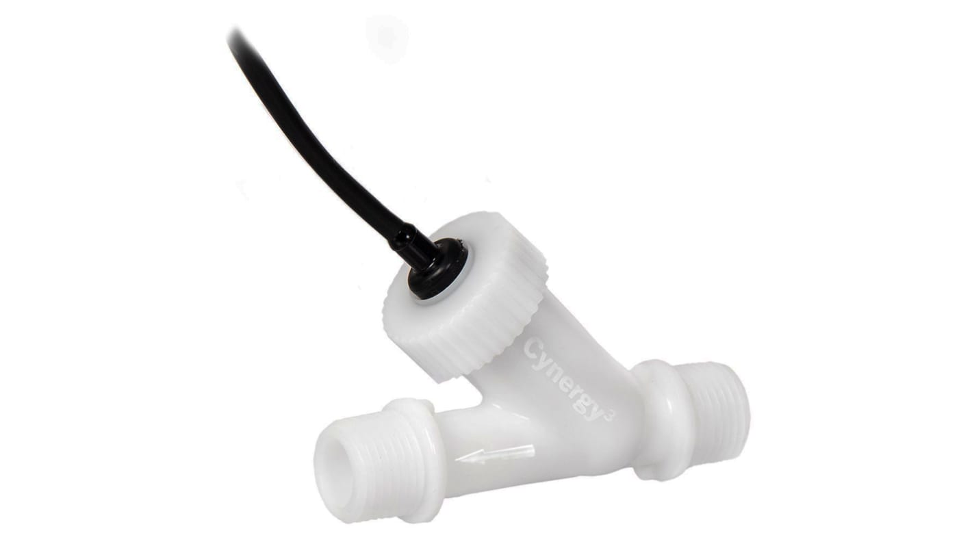 Rs-Online Interruttore di flusso Sensata Cynergy3 per Liquidi flusso 0 07 l/min → 0 24 l/min