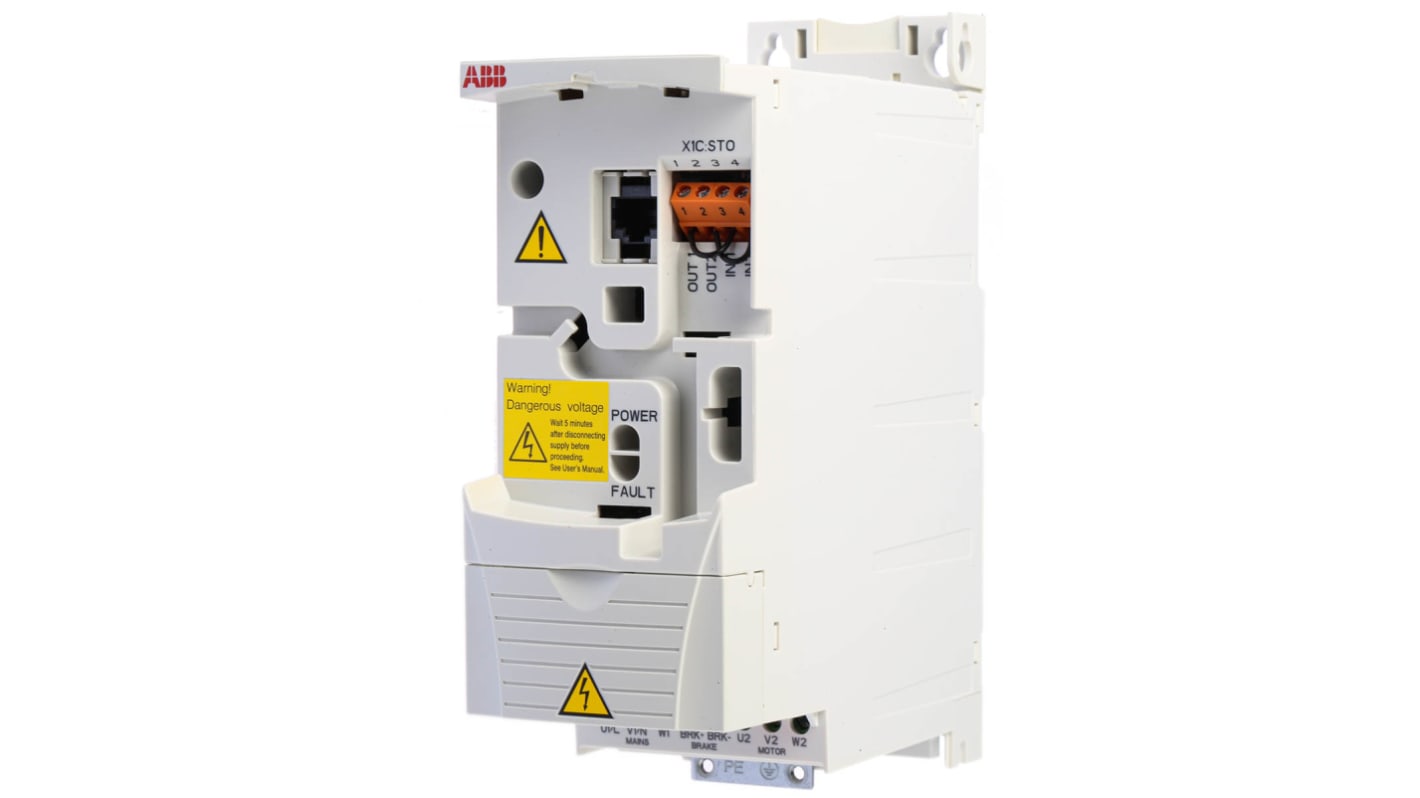 Rs-Online Inverter ABB 1 5 kW 400 V c.a. 3 fasi 0 → 600Hz