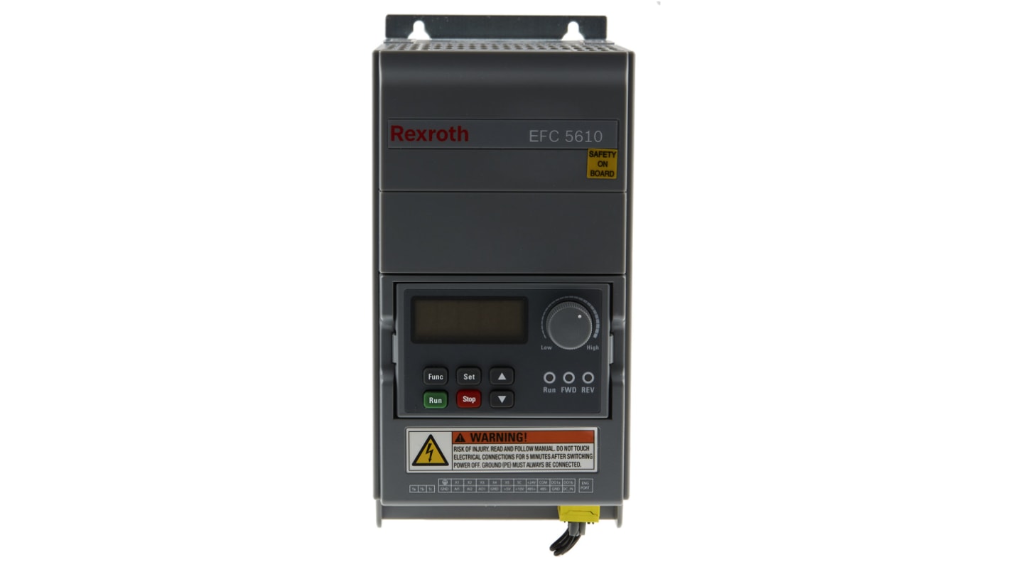 Rs-Online Inverter Bosch Rexroth 2 2 kW 380 V c.a. 3 fasi 0 → 400Hz
