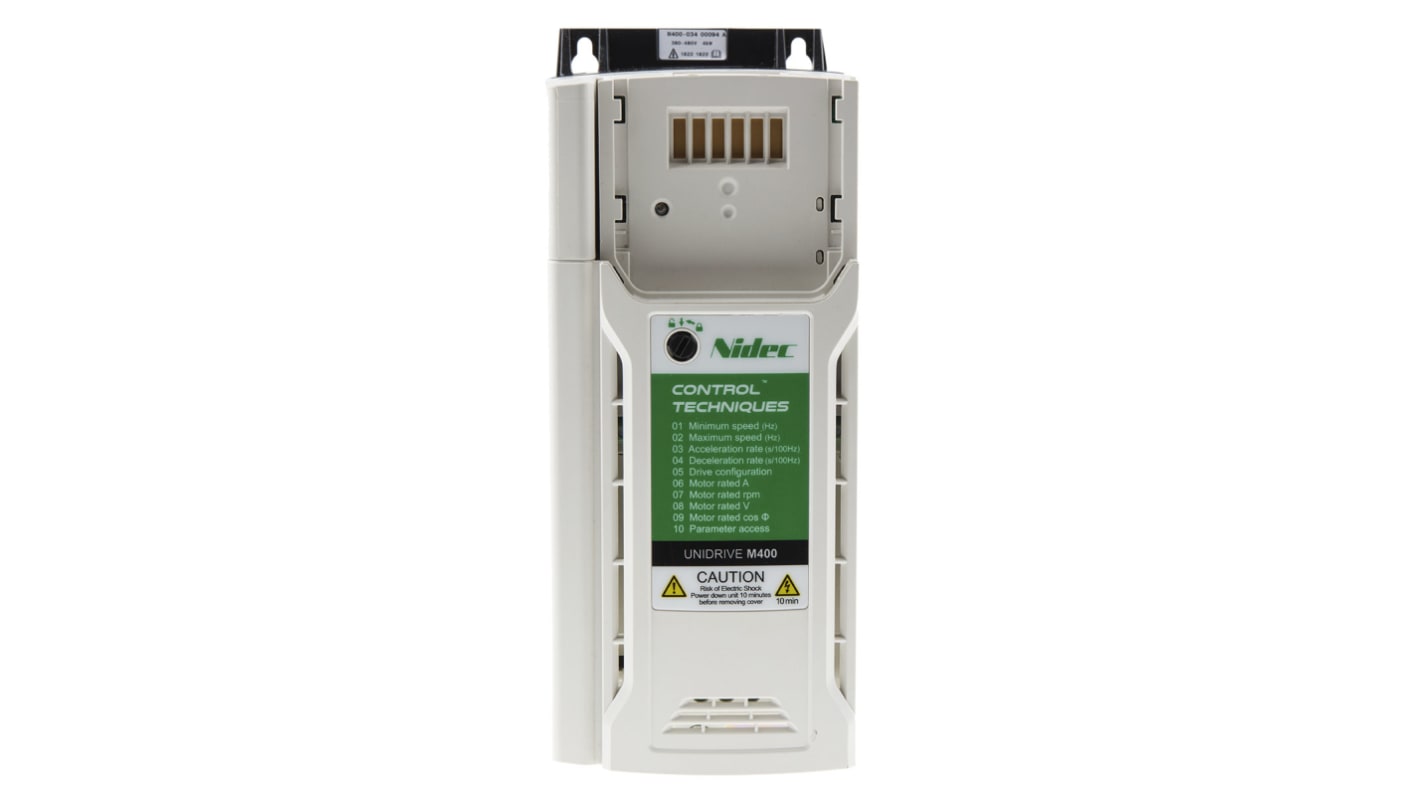 Rs-Online Inverter Control Techniques 3 kW 380 → 480 V c.a. 3 fasi 0 → 550Hz