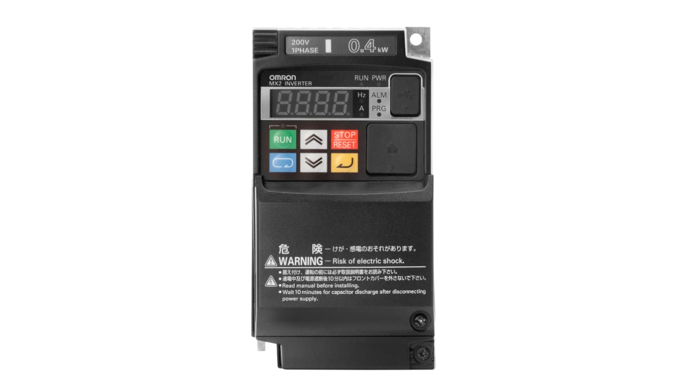 Rs-Online Inverter Omron 0 75 kW 200 V c.a. 3 fasi 400Hz