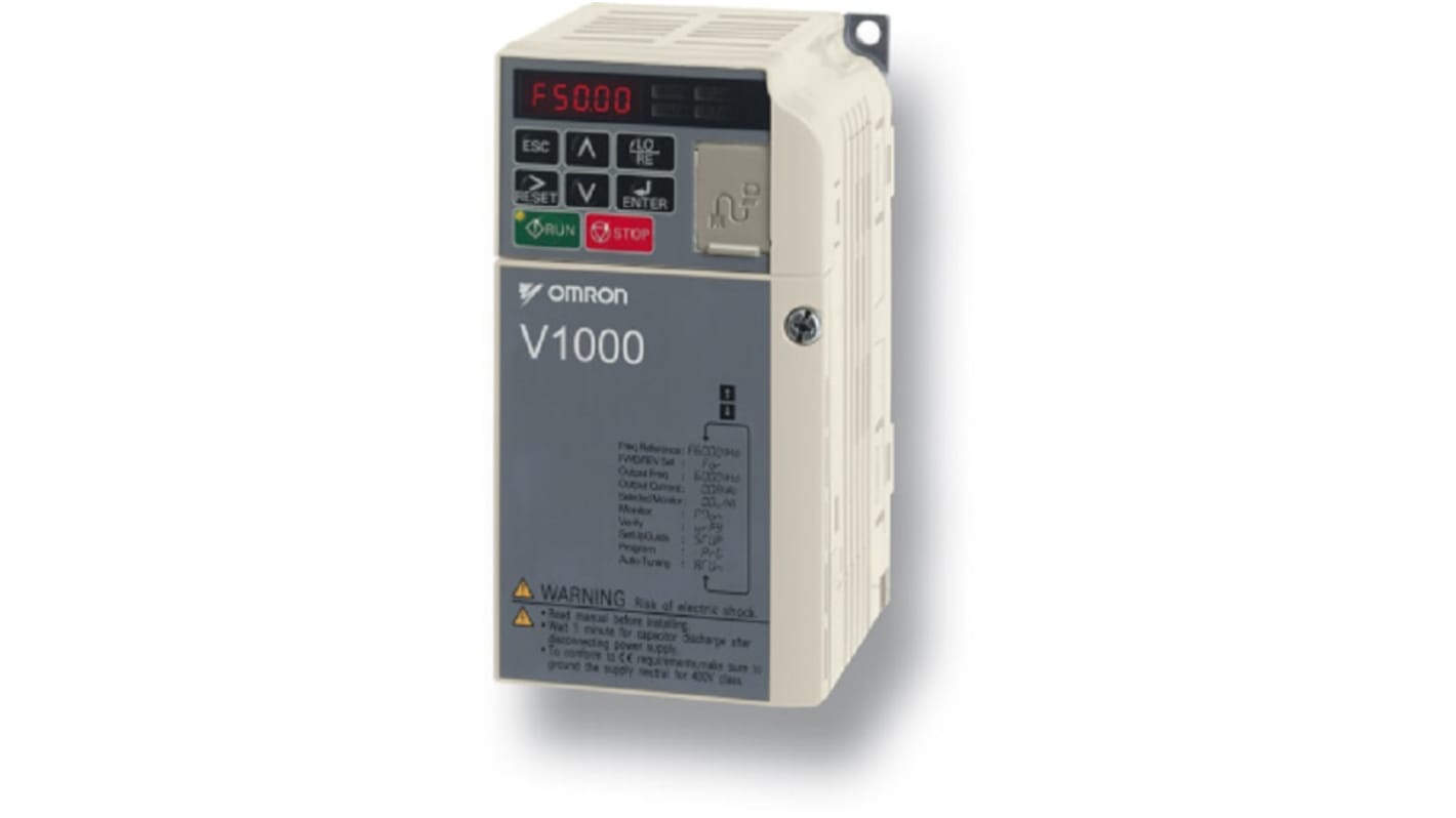 Rs-Online Inverter Omron 0 75 kW 230 V 3 fasi 400Hz