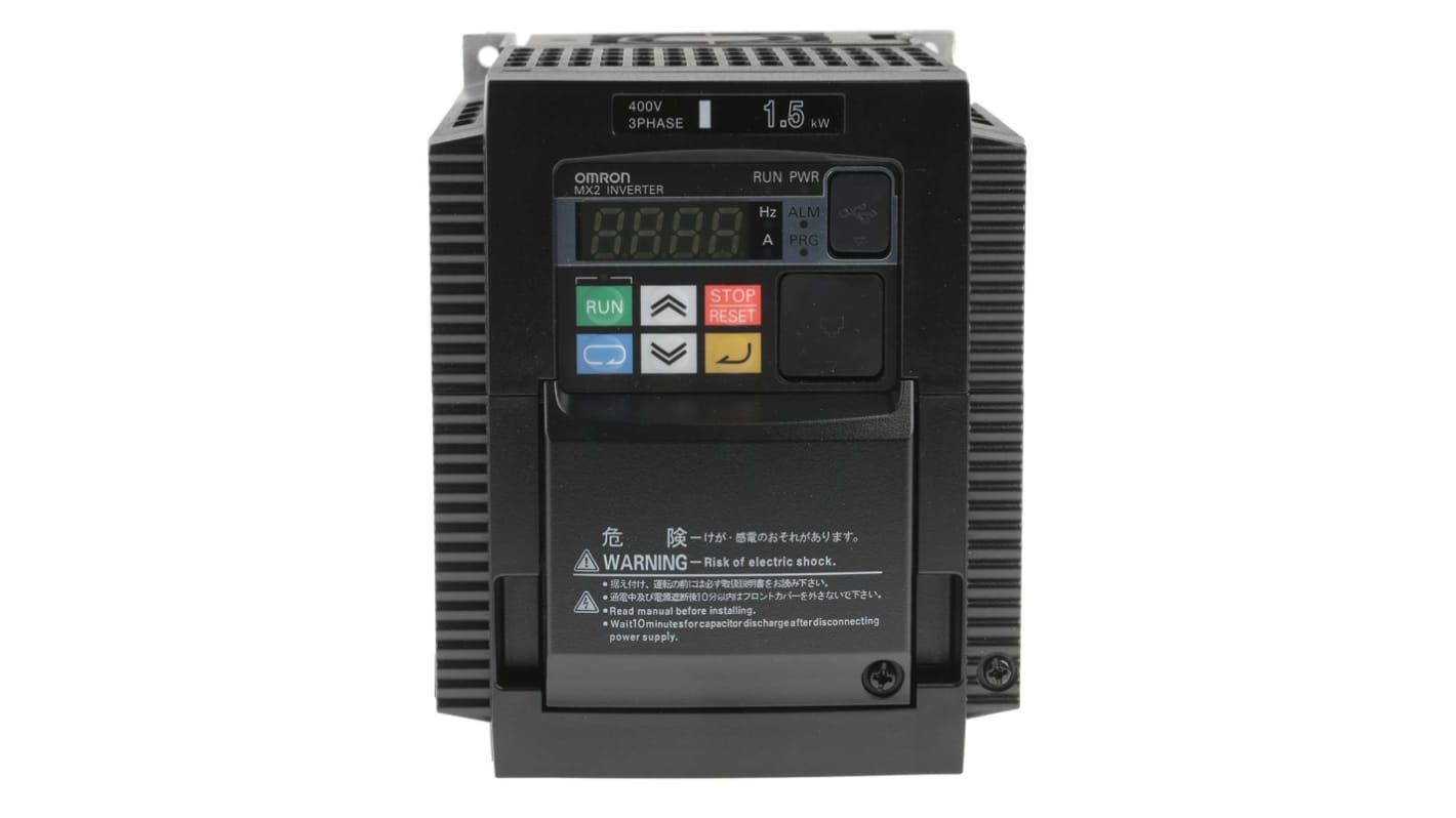 Rs-Online Inverter Omron 1 5 kW 400 V c.a. 3 fasi 400Hz