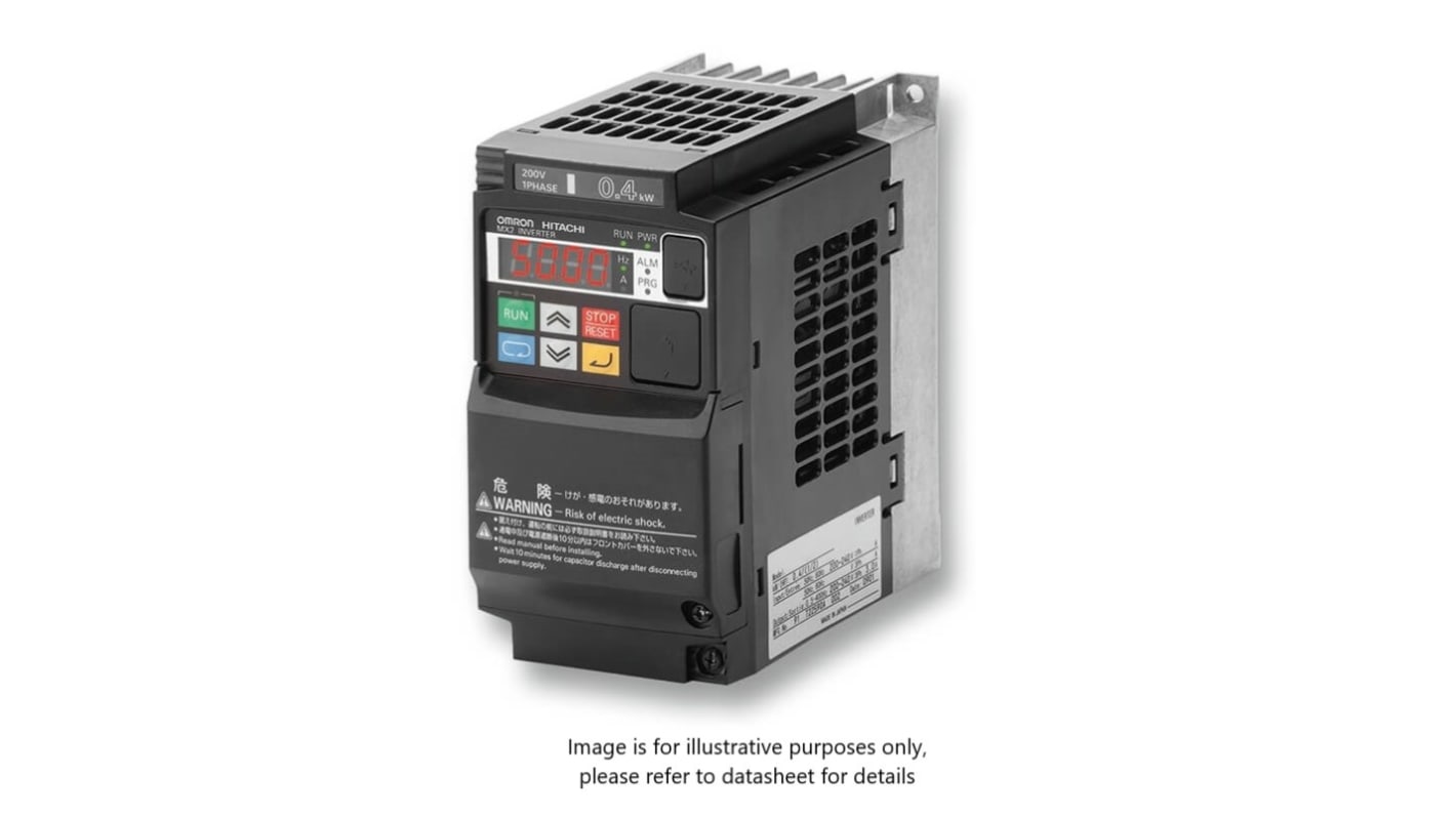 Rs-Online Inverter Omron 3 7 kW 200 V c.a. 3 fasi 400Hz