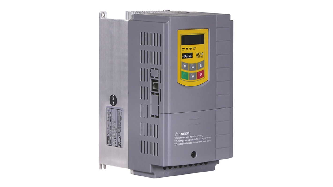 Rs-Online Inverter Parker 3 kW 400 V c.a. 3 fasi 0.5 → 590Hz