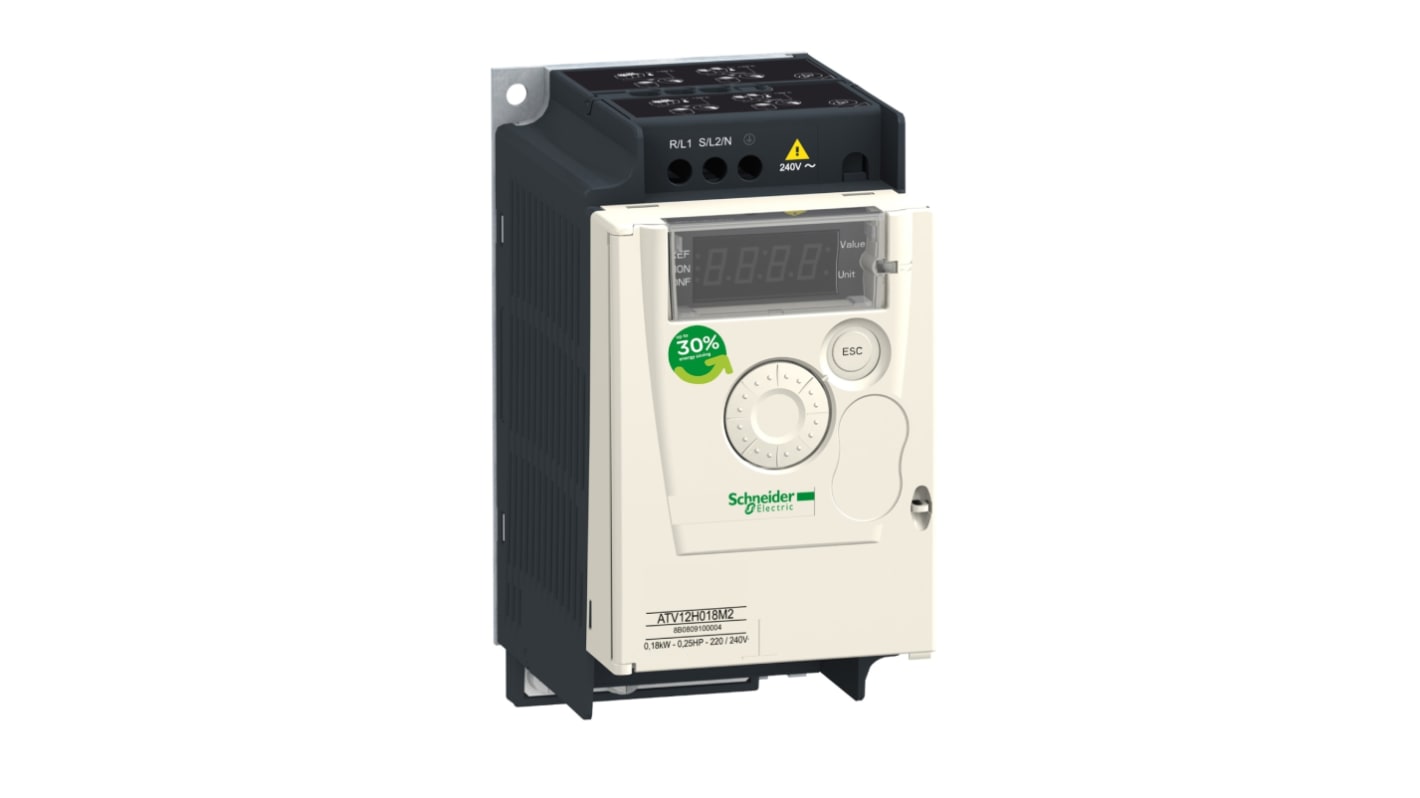 Rs-Online Inverter Schneider Electric 0 18 kW 230 V c.a. 3 fasi 400Hz
