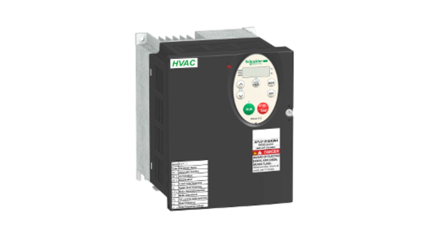 Rs-Online Inverter Schneider Electric 5 5 kW 400 V c.a. 3 fasi 0.5 → 200Hz