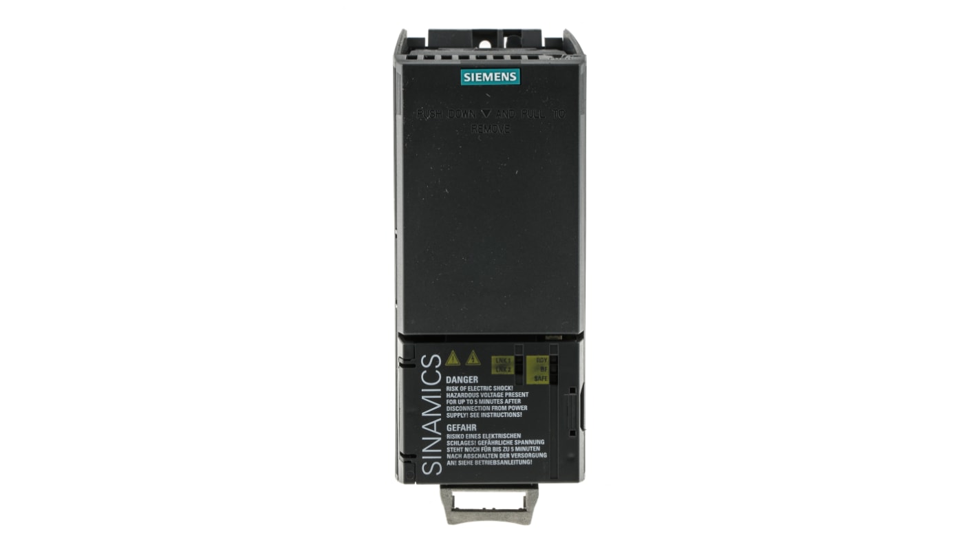 Rs-Online Inverter Siemens 0.37 kW 0 55 kW 400 V c.a. 3 fasi 0 → 240 (Vector Control) Hz 0 → 550 (V/F