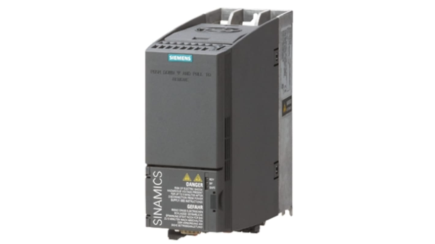 Rs-Online Inverter Siemens 5 5 kW 400 V c.a. 3 fasi 0 → 550Hz