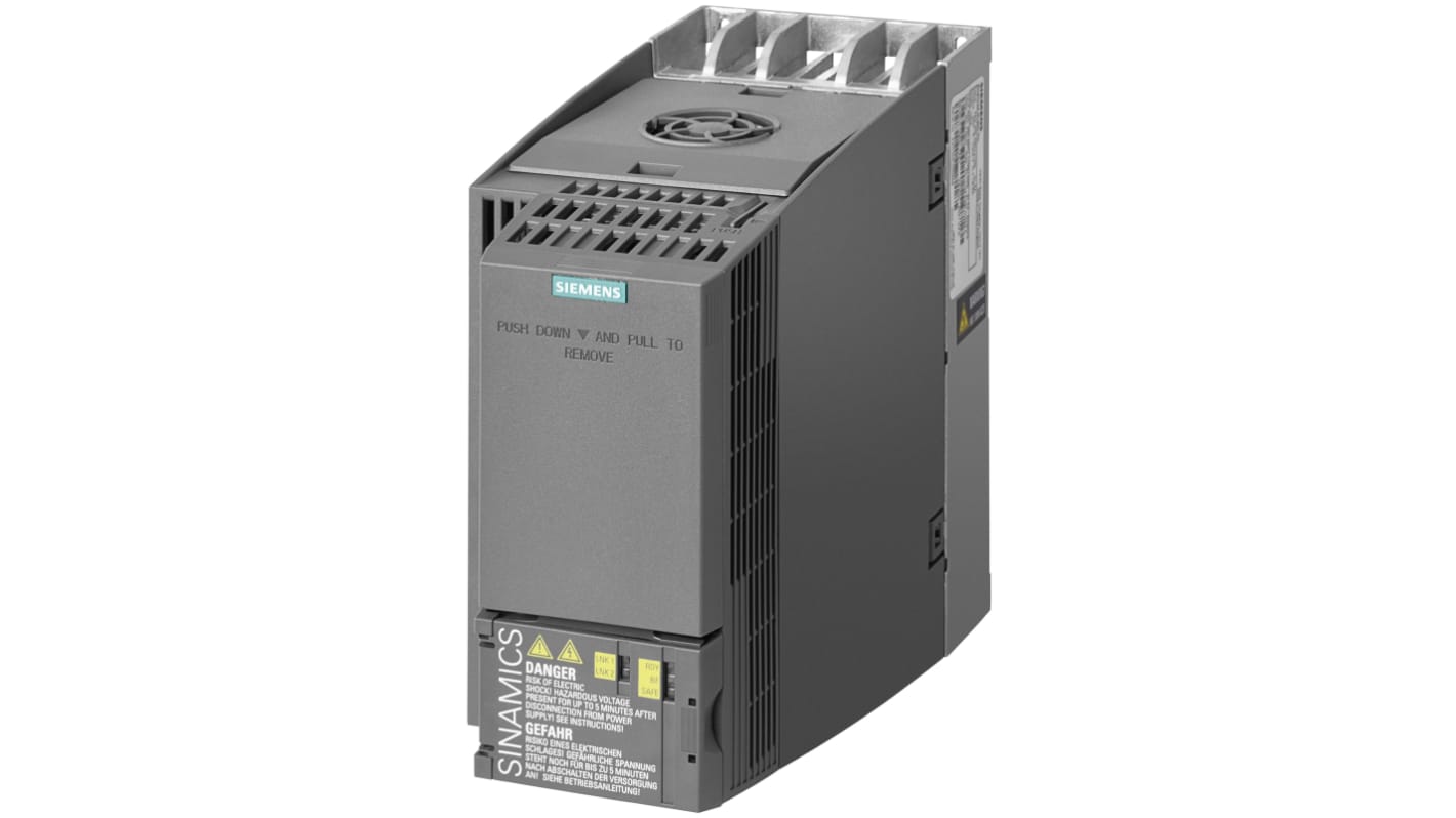 Rs-Online Inverter Siemens 5 5 kW 7 5 kW 400 V c.a. 3 fasi 0 → 550Hz