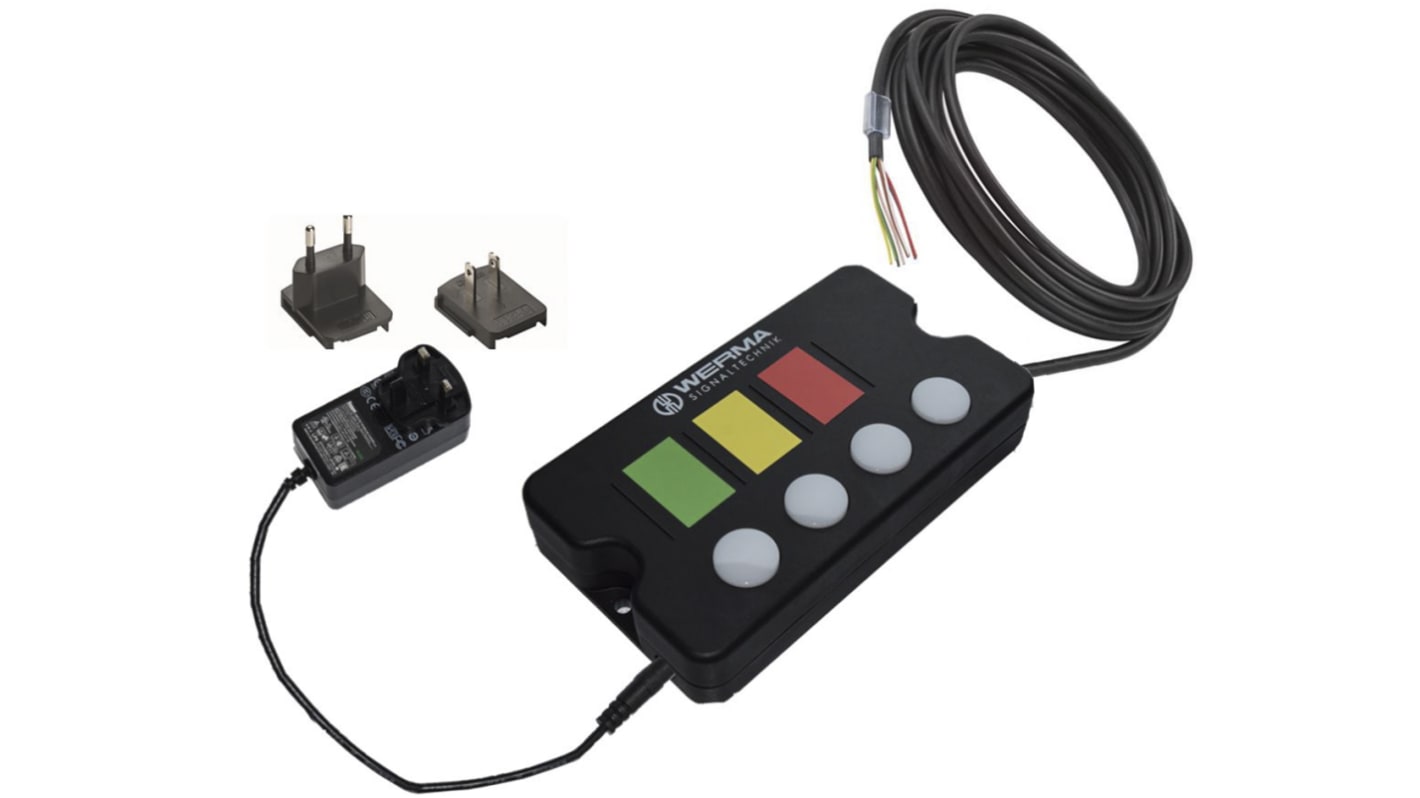 Rs-Online Kit cassetta Andon Werma 24 V c.c. 90 → 250 V c.a. LED 4 elementi