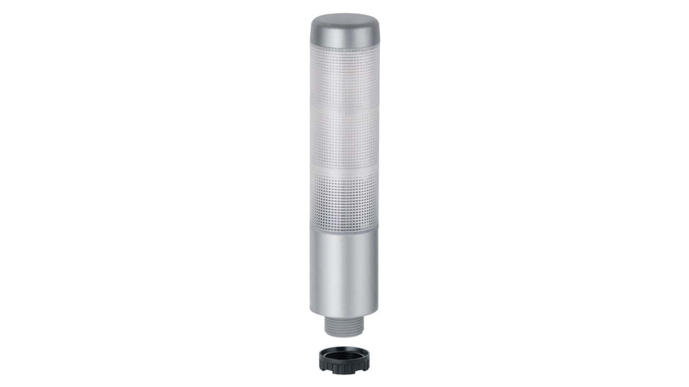 Rs-Online Kit luce Andon Werma 12 V LED 3 elementi lenti Verde con Cicalino