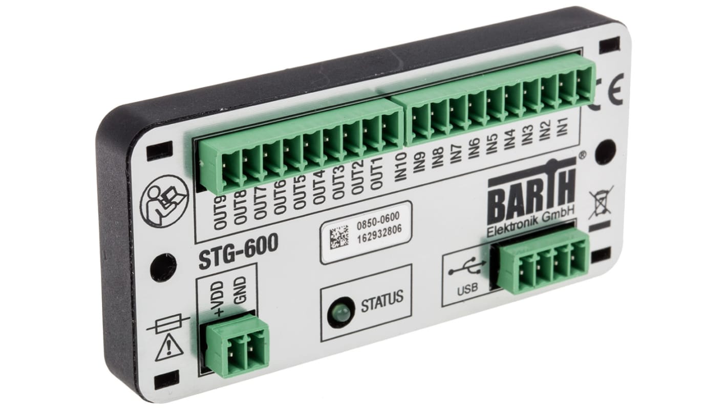 Rs-Online Modulo I/O PLC BARTH Mini-PLC lococube ingressi: 10 uscite: 9
