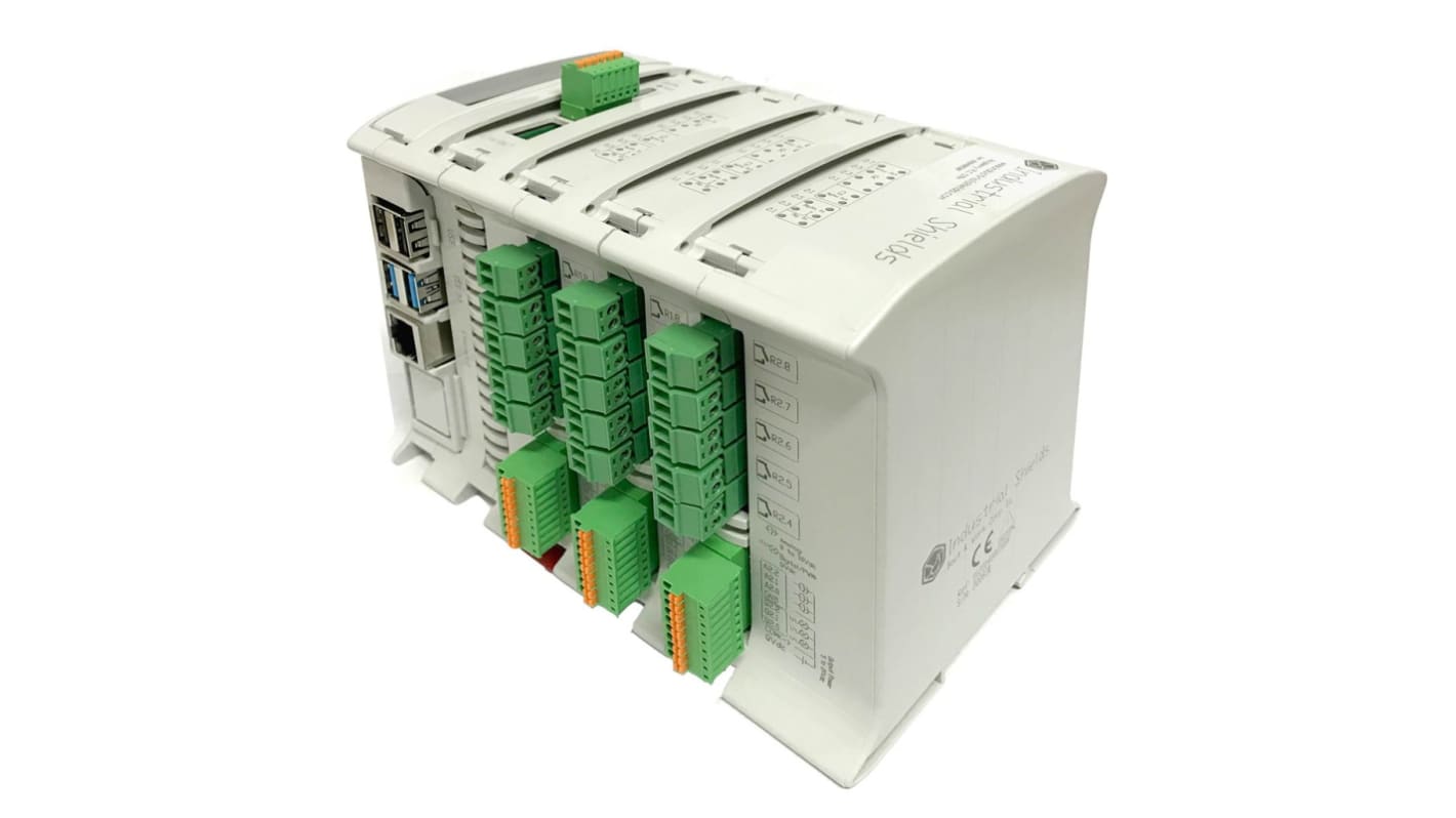 Rs-Online Modulo I/O PLC Industrial Shields Raspberry PLC ingressi: 32