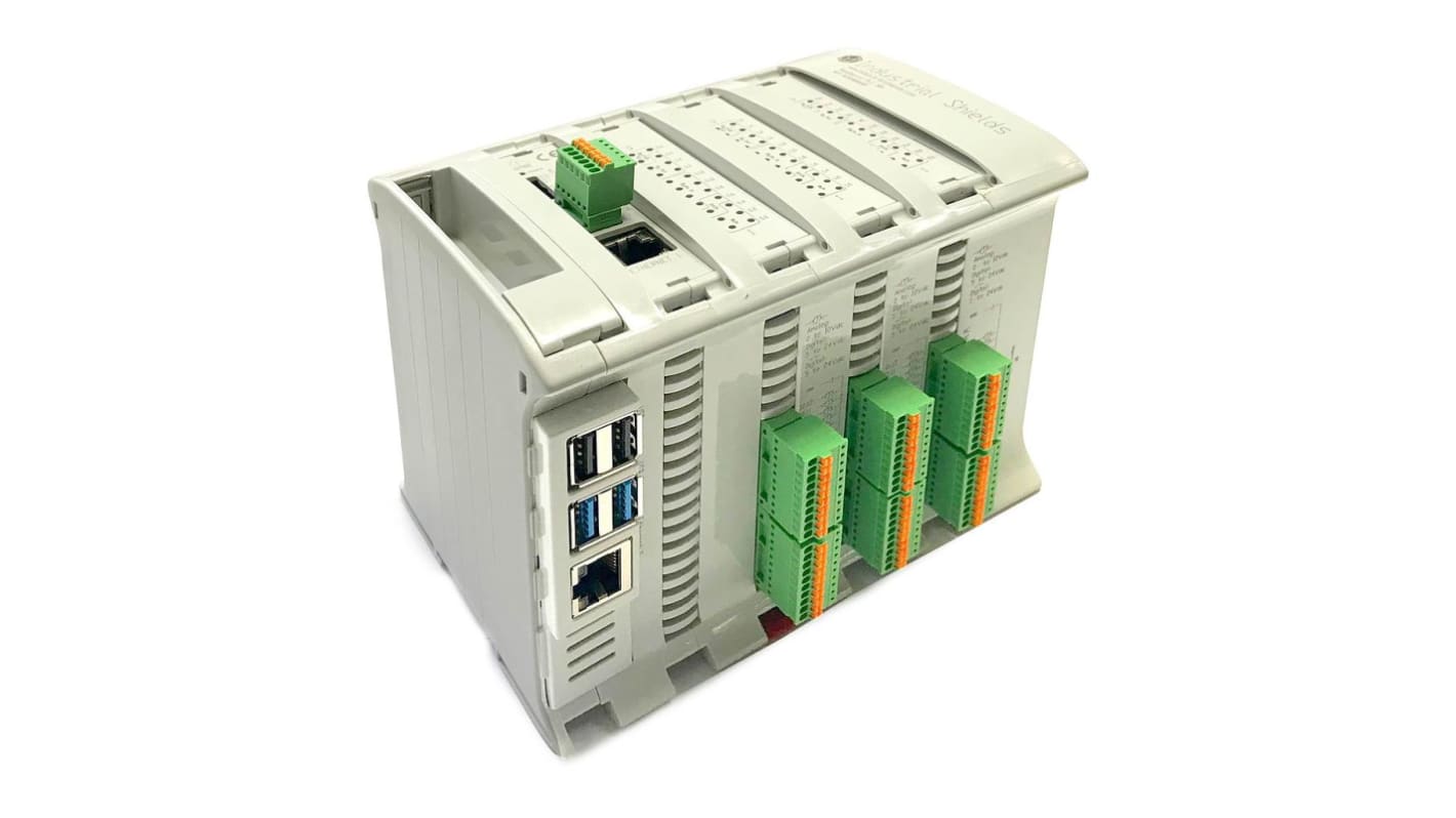 Rs-Online Modulo I/O PLC Industrial Shields Raspberry PLC ingressi: 32