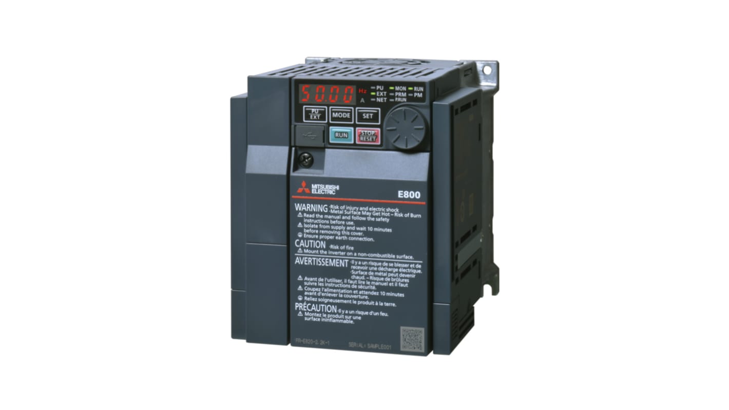 Rs-Online Modulo inverter Mitsubishi Electric 1 5 kW 480 V 3 fasi 50Hz