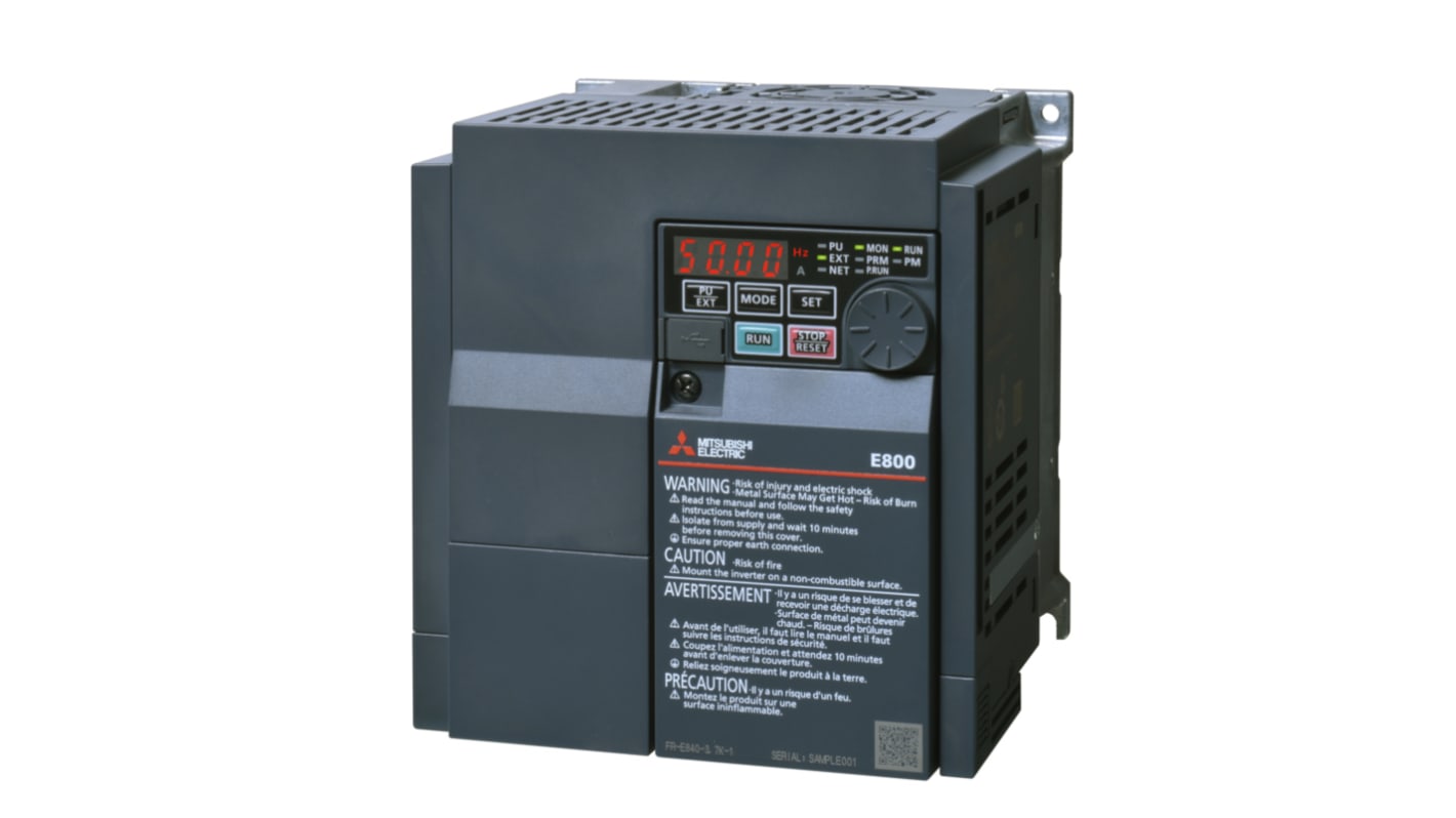 Rs-Online Modulo inverter Mitsubishi Electric 3 7 kW 480 V 3 fasi 50Hz