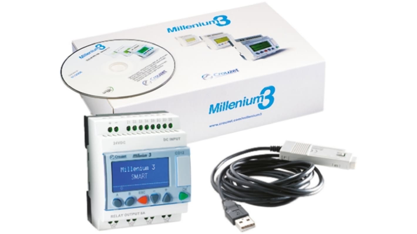 Rs-Online Modulo logico Crouzet Millenium 3 ingressi: 6 uscite: 10