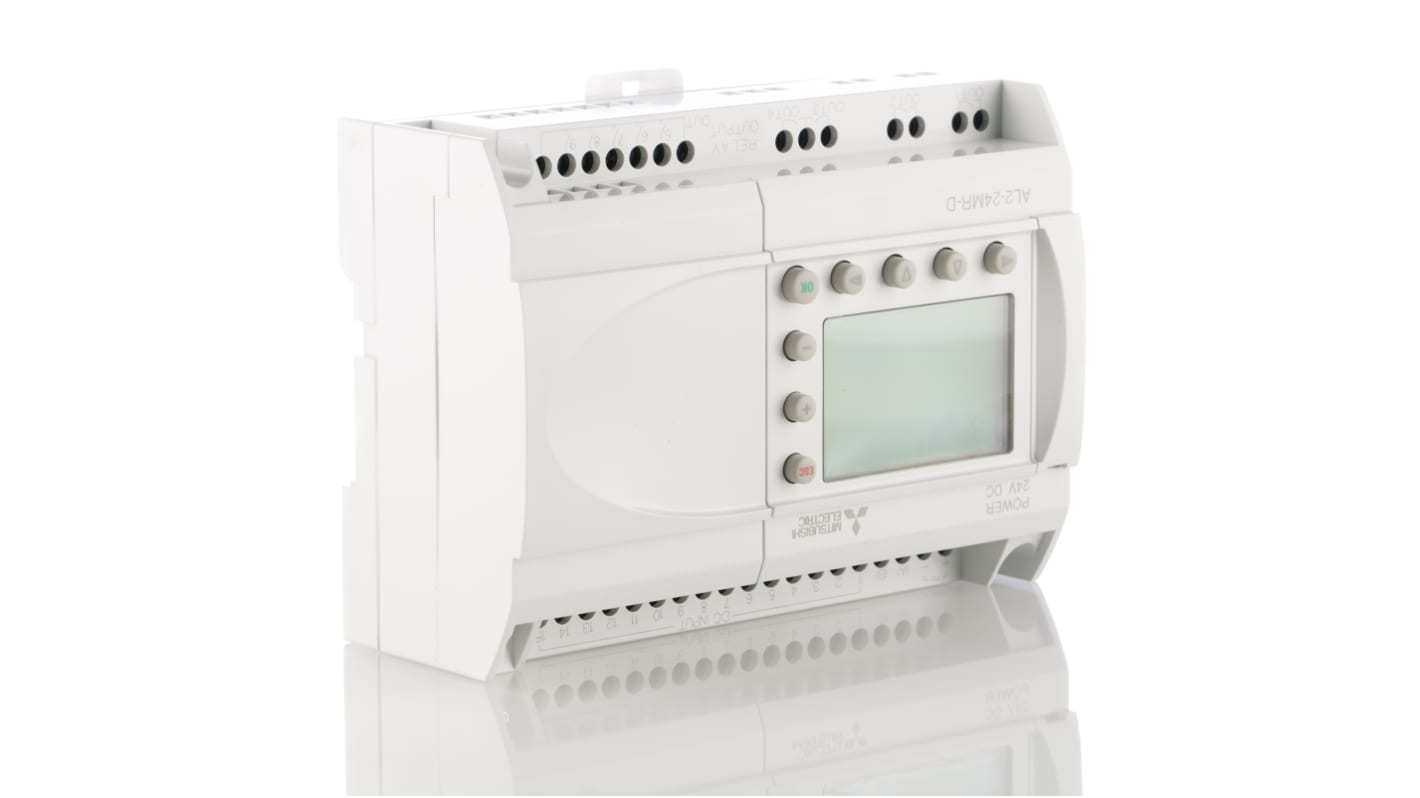 Rs-Online Modulo logico Mitsubishi Alpha 2 ingressi: 15 uscite: 9