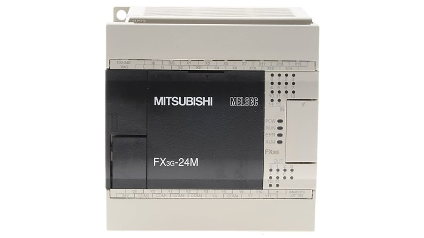 Rs-Online Modulo logico Mitsubishi Electric FX3G ingressi: 14 uscite: 10