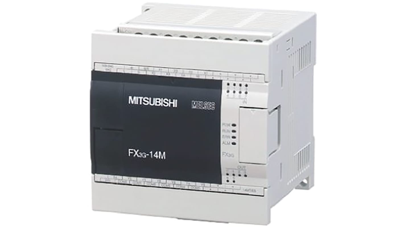 Rs-Online Modulo logico Mitsubishi Electric FX3G ingressi: 8 uscite: 6