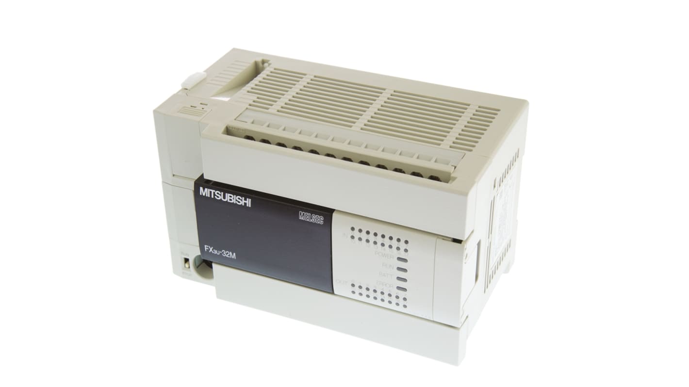 Rs-Online Modulo logico Mitsubishi Electric FX3U ingressi: 16 uscite: 16