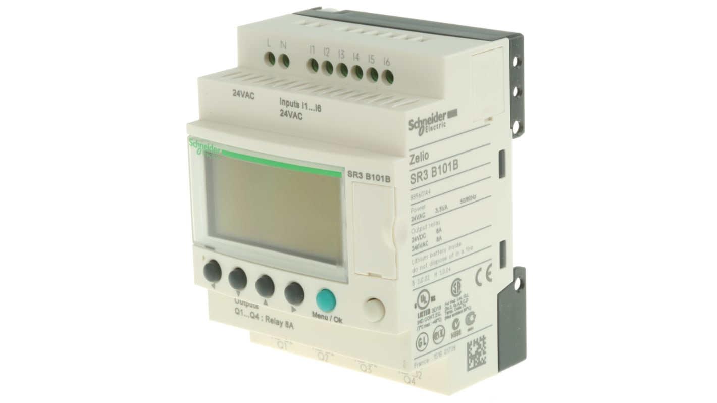 Rs-Online Modulo Logico Schneider Electric Zelio Logic Ingressi: 6 Uscite: 4