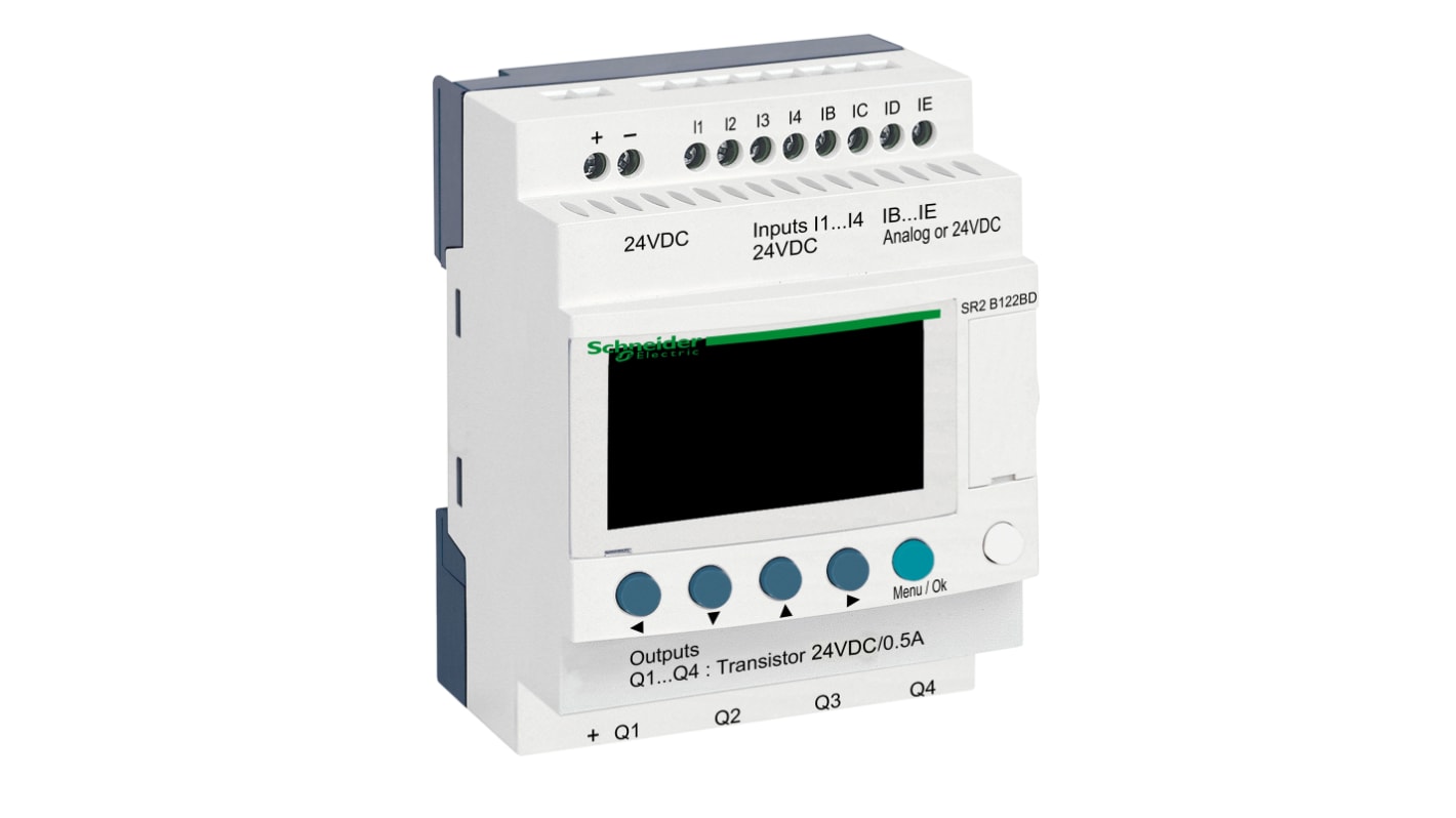 Rs-Online Modulo logico Schneider Electric Zelio Logic ingressi: 8 uscite: 4 24 V CC