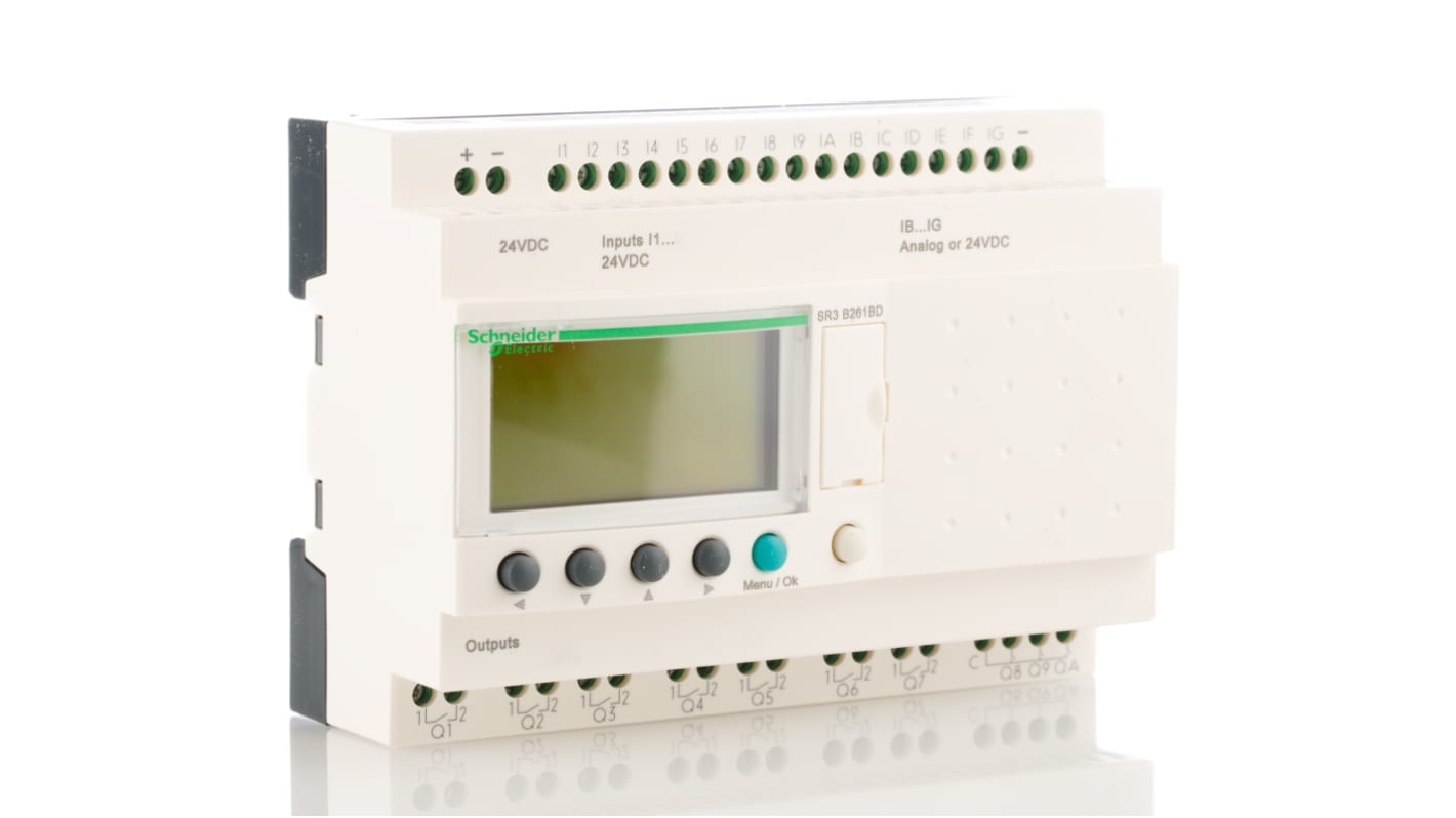 Rs-Online Modulo logico Schneider Electric Zelio Logic ingressi: 12 uscite: 8 24 V c.c
